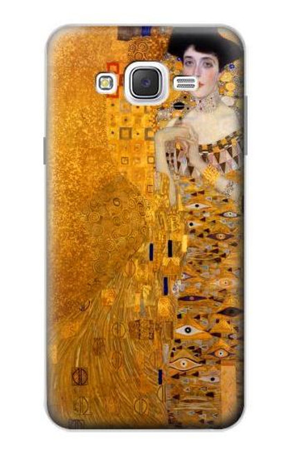 W3332 Gustav Klimt Adele Bloch Bauer Hard Case and Leather Flip Case For Samsung Galaxy J7