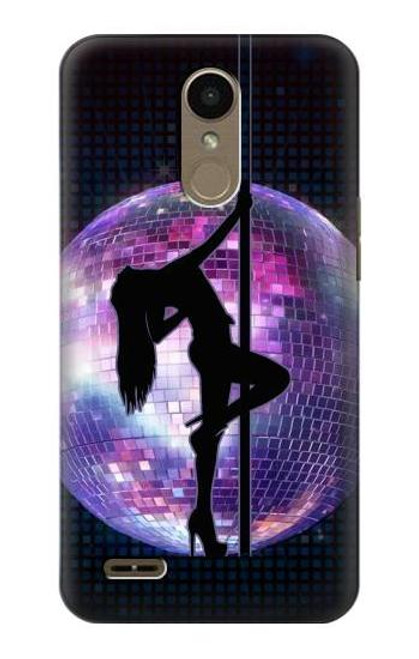 W3284 Sexy Girl Disco Pole Dance Hard Case and Leather Flip Case For LG K10 (2018), LG K30