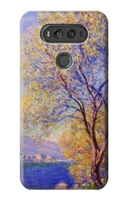 W3339 Claude Monet Antibes Seen from the Salis Gardens Hard Case and Leather Flip Case For LG V20