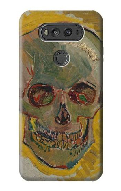 W3359 Vincent Van Gogh Skull Hard Case and Leather Flip Case For LG V20