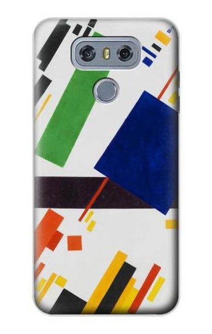 W3343 Kazimir Malevich Suprematist Composition Hard Case and Leather Flip Case For LG G6