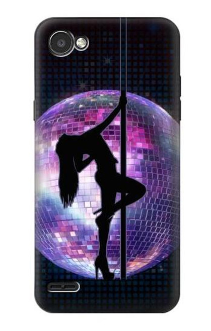 W3284 Sexy Girl Disco Pole Dance Hard Case and Leather Flip Case For LG Q6