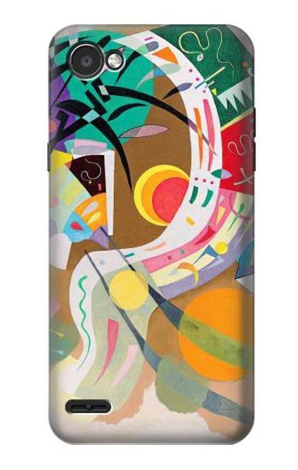 W3346 Vasily Kandinsky Guggenheim Hard Case and Leather Flip Case For LG Q6