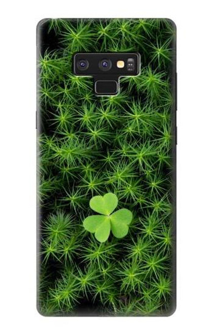 W0358 Clover Lucky Leaf Hard Case and Leather Flip Case For Note 9 Samsung Galaxy Note9