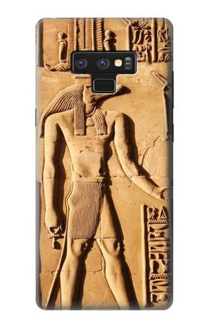 W0391 Egyptian Sobek Hard Case and Leather Flip Case For Note 9 Samsung Galaxy Note9