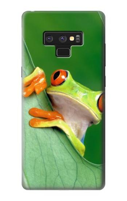 W1047 Little Frog Hard Case and Leather Flip Case For Note 9 Samsung Galaxy Note9