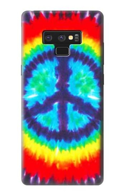 W1870 Tie Dye Peace Hard Case and Leather Flip Case For Note 9 Samsung Galaxy Note9