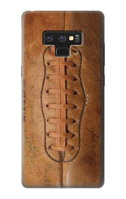 W2554 Vintage Old Ball Hard Case and Leather Flip Case For Note 9 Samsung Galaxy Note9