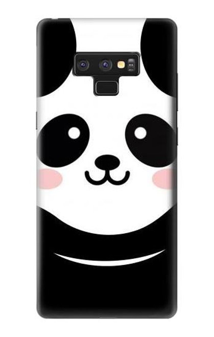 W2662 Cute Panda Cartoon Hard Case and Leather Flip Case For Note 9 Samsung Galaxy Note9