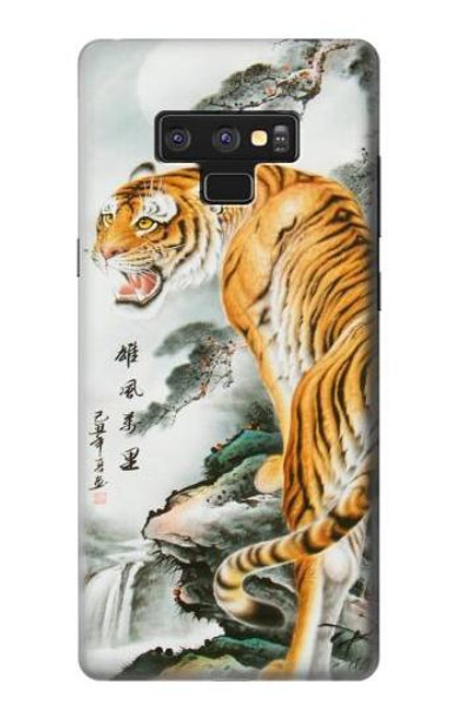 W2750 Oriental Chinese Tiger Painting Hard Case and Leather Flip Case For Note 9 Samsung Galaxy Note9