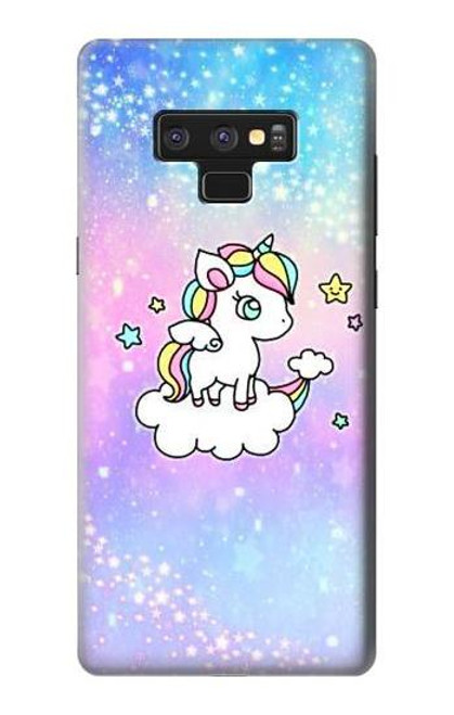 W3256 Cute Unicorn Cartoon Hard Case and Leather Flip Case For Note 9 Samsung Galaxy Note9