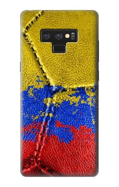 W3306 Colombia Flag Vintage Football Graphic Hard Case and Leather Flip Case For Note 9 Samsung Galaxy Note9