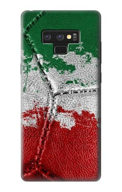 W3318 Italy Flag Vintage Football Graphic Hard Case and Leather Flip Case For Note 9 Samsung Galaxy Note9