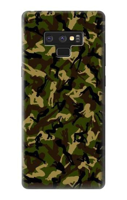 W3356 Sexy Girls Camo Camouflage Hard Case and Leather Flip Case For Note 9 Samsung Galaxy Note9