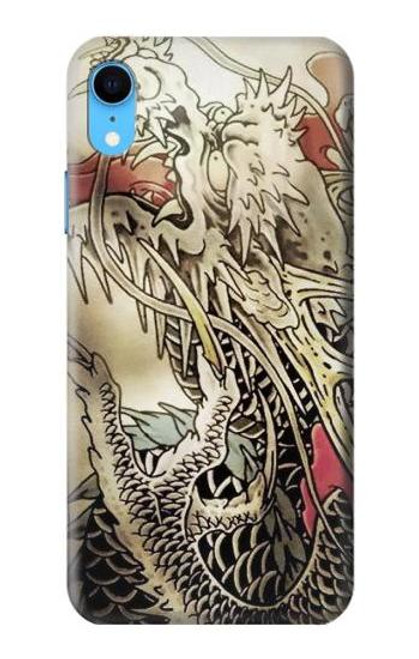 W0122 Yakuza Tattoo Hard Case and Leather Flip Case For iPhone XR