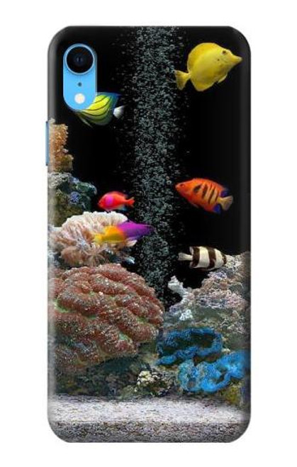 W0226 Aquarium Hard Case and Leather Flip Case For iPhone XR