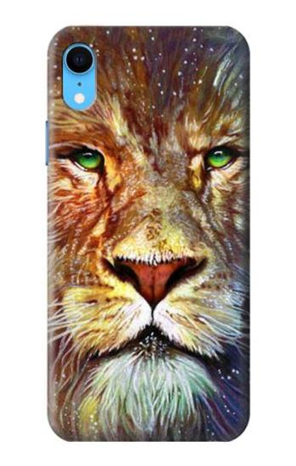 W1354 Lion Hard Case and Leather Flip Case For iPhone XR