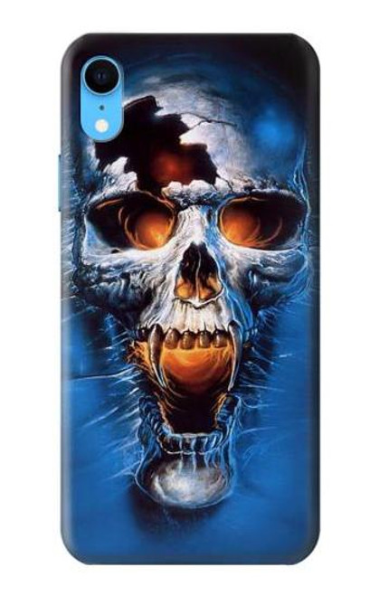 W1462 Vampire Skull Hard Case and Leather Flip Case For iPhone XR