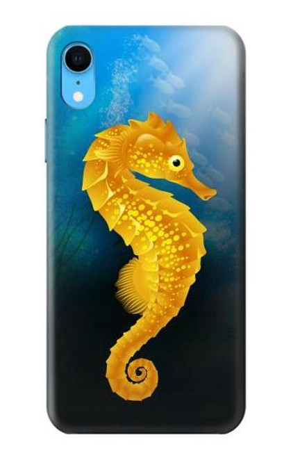 W2444 Seahorse Underwater World Hard Case and Leather Flip Case For iPhone XR