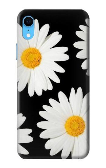W2477 Daisy flower Hard Case and Leather Flip Case For iPhone XR