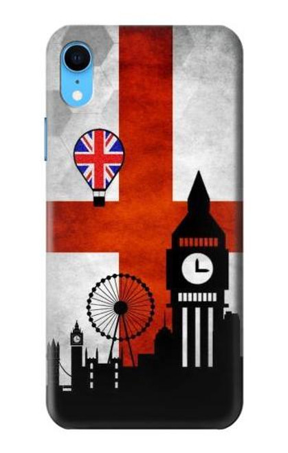 W2979 England Football Soccer Euro 2016 Hard Case and Leather Flip Case For iPhone XR