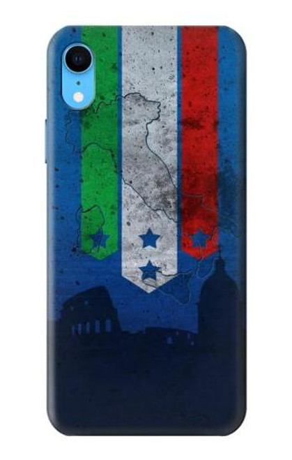 W2983 Italy Football Soccer Euro 2016 Hard Case and Leather Flip Case For iPhone XR