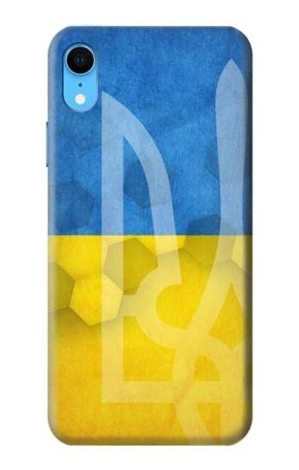 W3006 Ukraine Football Soccer Euro 2016 Hard Case and Leather Flip Case For iPhone XR