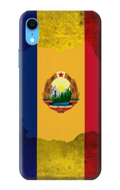 W3021 Romania Flag Hard Case and Leather Flip Case For iPhone XR