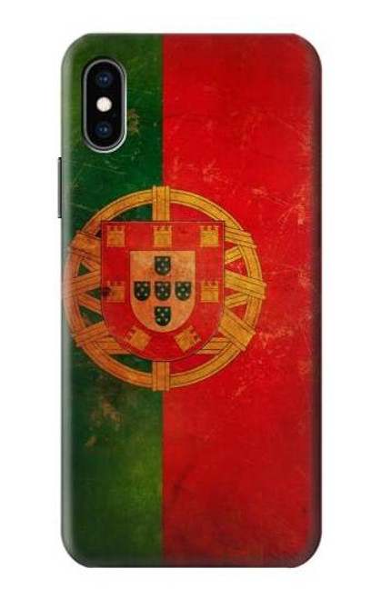 W2973 Portugal Football Soccer Euro 2016 Hard Case and Leather Flip Case For iPhone X, iPhone XS