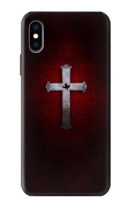 W3160 Christian Cross Hard Case and Leather Flip Case For iPhone X, iPhone XS