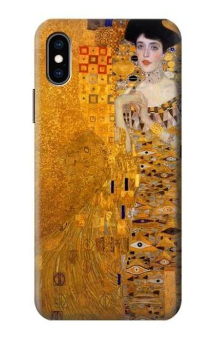 W3332 Gustav Klimt Adele Bloch Bauer Hard Case and Leather Flip Case For iPhone X, iPhone XS