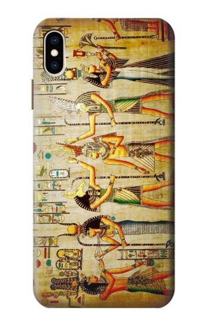 W0272 Egypt Wall Art Hard Case and Leather Flip Case For iPhone XS Max