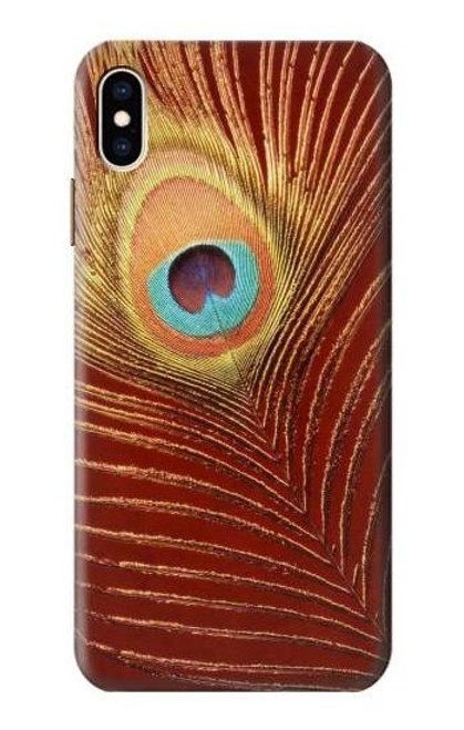 W0512 Peacock Hard Case and Leather Flip Case For iPhone XS Max