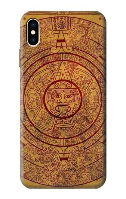 W0692 Mayan Calendar Hard Case and Leather Flip Case For iPhone XS Max