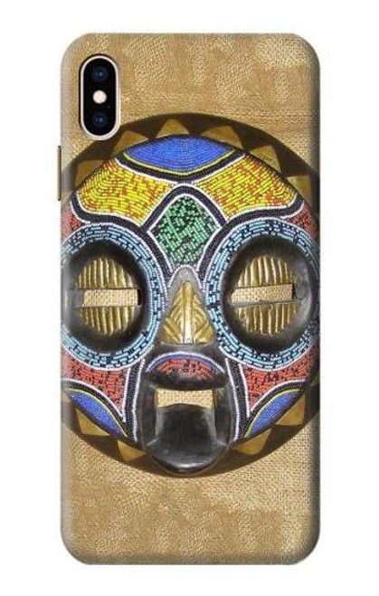 W0965 African Baluba Hard Case and Leather Flip Case For iPhone XS Max