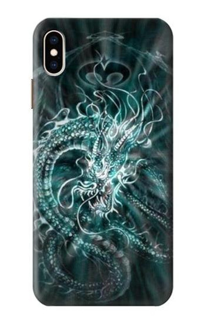 W1006 Digital Chinese Dragon Hard Case and Leather Flip Case For iPhone XS Max