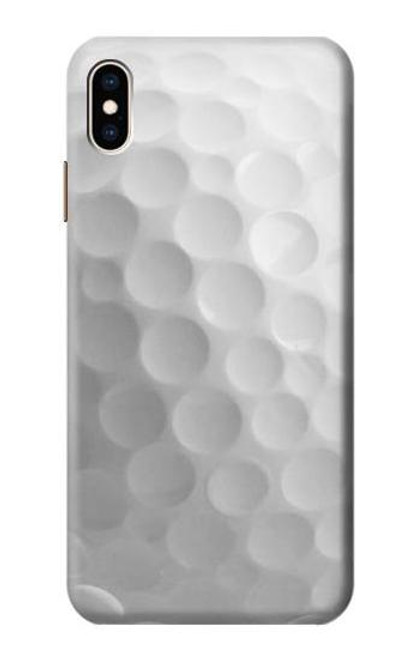 W2960 White Golf Ball Hard Case and Leather Flip Case For iPhone XS Max