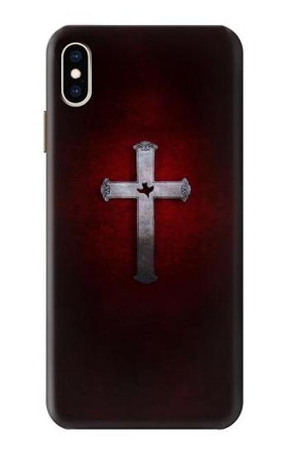 W3160 Christian Cross Hard Case and Leather Flip Case For iPhone XS Max