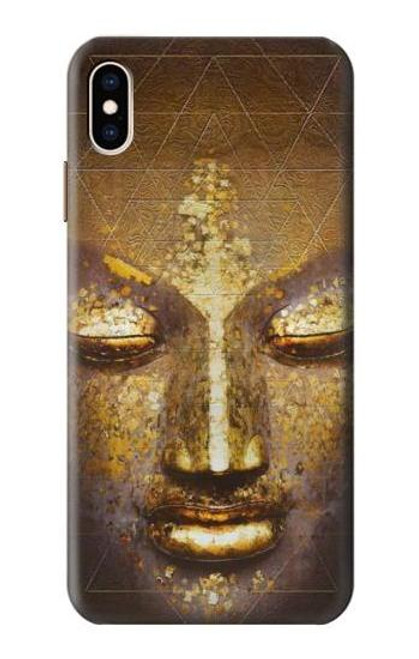 W3189 Magical Yantra Buddha Face Hard Case and Leather Flip Case For iPhone XS Max