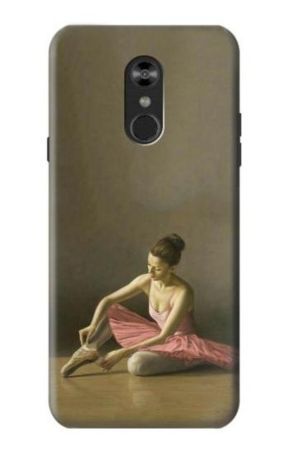 W1241 Ballet Hard Case and Leather Flip Case For LG Q Stylo 4, LG Q Stylus