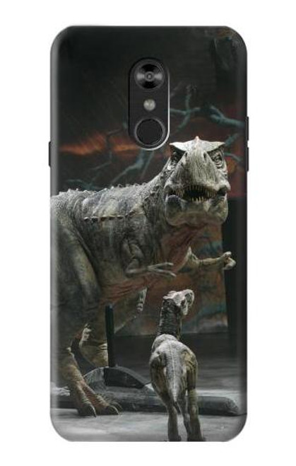 W1288 Dinosaur T Rex Museum Hard Case and Leather Flip Case For LG Q Stylo 4, LG Q Stylus