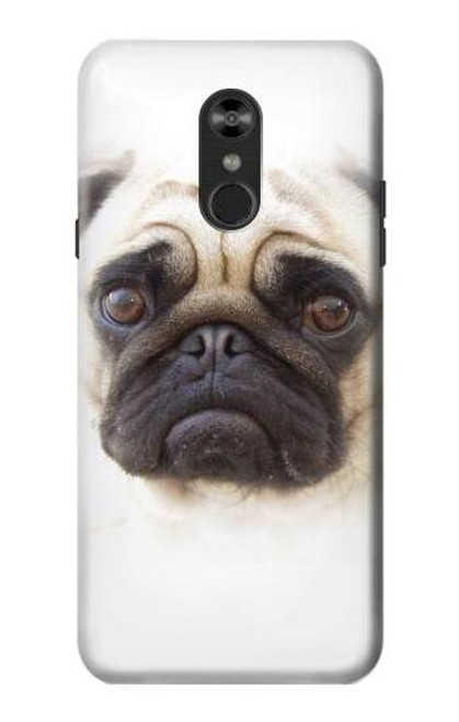 W1852 Pug Dog Hard Case and Leather Flip Case For LG Q Stylo 4, LG Q Stylus