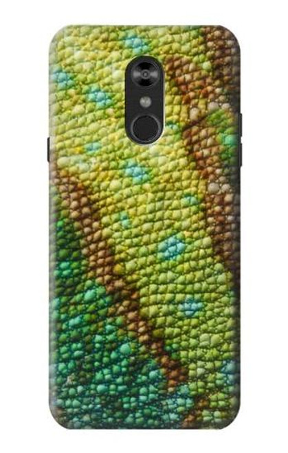 W3057 Lizard Skin Graphic Printed Hard Case and Leather Flip Case For LG Q Stylo 4, LG Q Stylus