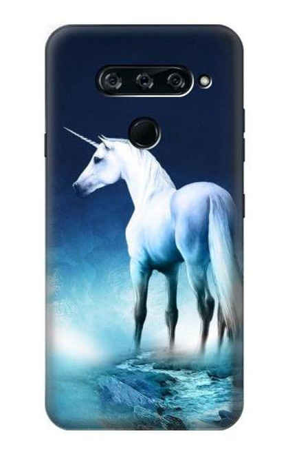 W1130 Unicorn Horse Hard Case and Leather Flip Case For LG V40, LG V40 ThinQ