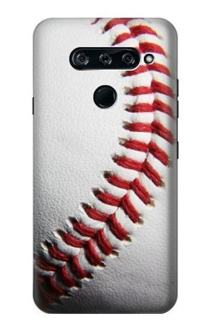 W1842 New Baseball Hard Case and Leather Flip Case For LG V40, LG V40 ThinQ