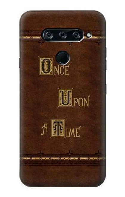 W2643 Once Upon A Time Book Hard Case and Leather Flip Case For LG V40, LG V40 ThinQ