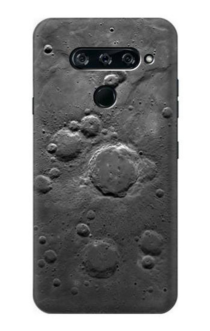 W2946 Moon Surface Hard Case and Leather Flip Case For LG V40, LG V40 ThinQ