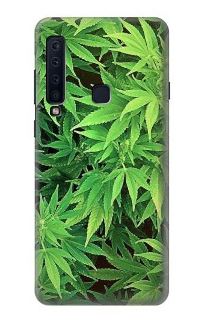 W1656 Marijuana Plant Hard Case and Leather Flip Case For Samsung Galaxy A9 (2018), A9 Star Pro, A9s