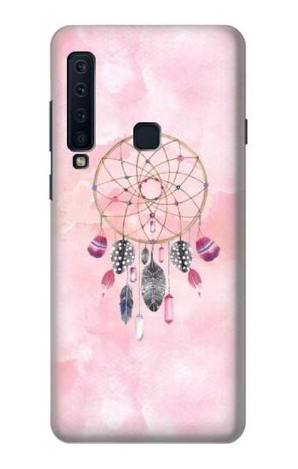 W3094 Dreamcatcher Watercolor Painting Hard Case and Leather Flip Case For Samsung Galaxy A9 (2018), A9 Star Pro, A9s