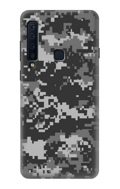 W3293 Urban Black Camo Camouflage Hard Case and Leather Flip Case For Samsung Galaxy A9 (2018), A9 Star Pro, A9s